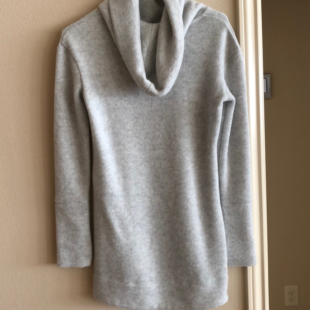 Grey Fleece sweater dress